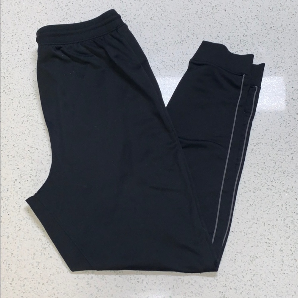 Kids black joggers